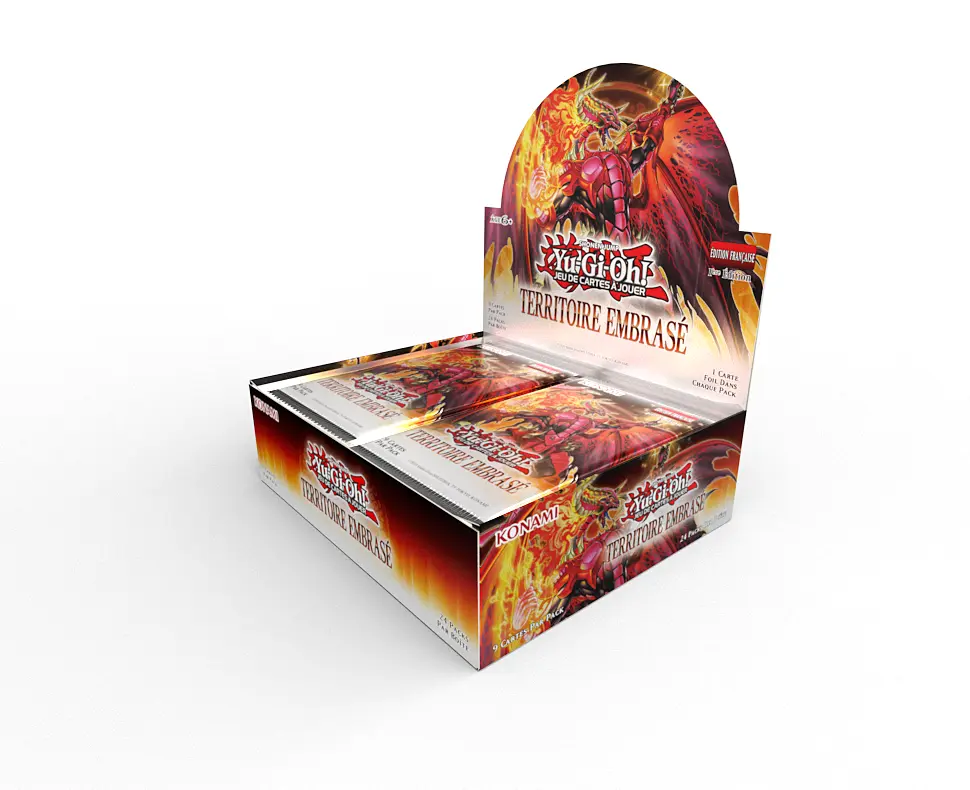 Yu-Gi-Oh! - Territoire Embrasé : Display FR (24 boosters)