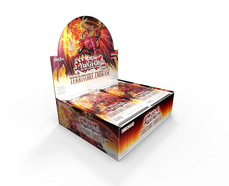 Yu-Gi-Oh! - Territoire Embrasé : Display FR (24 boosters)