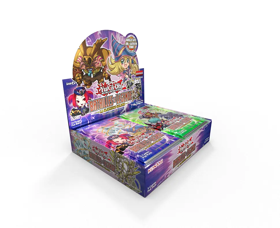 Yu-Gi-Oh! - Batailles de Légende : La Glorieuse Galerie : Display FR (24 boosters)