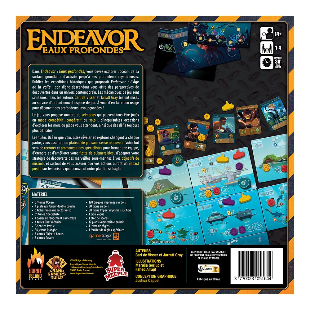 Endeavor – Eaux Profondes