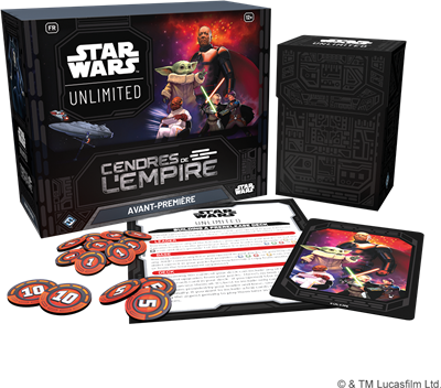 Star Wars Unlimited : Cendres de l'Empire - Boîte Avant-Première FR