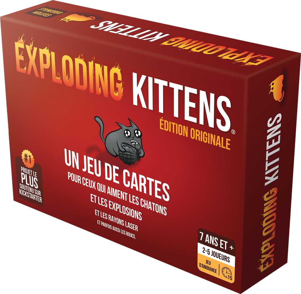 Exploding Kittens : le jeu de base