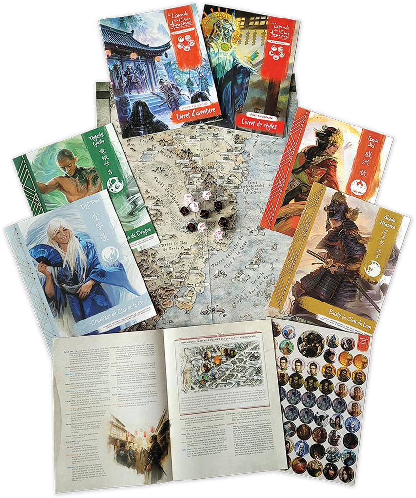 L5R - La légende des Cinq Anneaux : Kit D’initiation