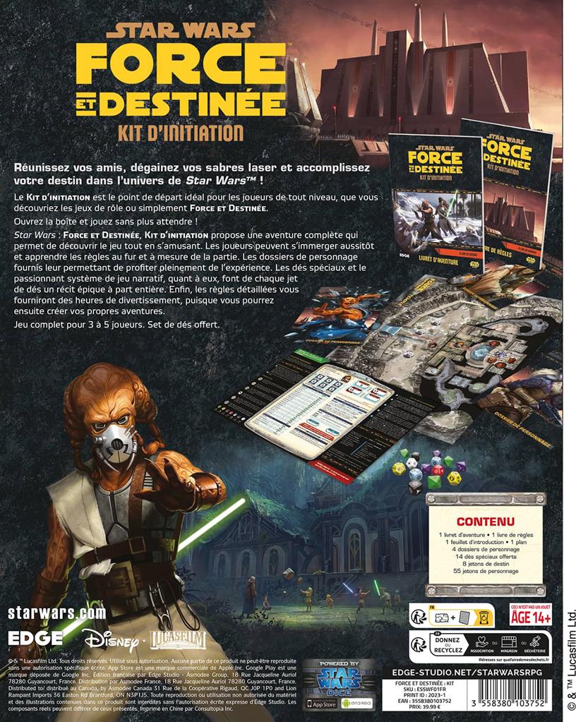 Star Wars : Force et Destinée : Kit d’Initiation
