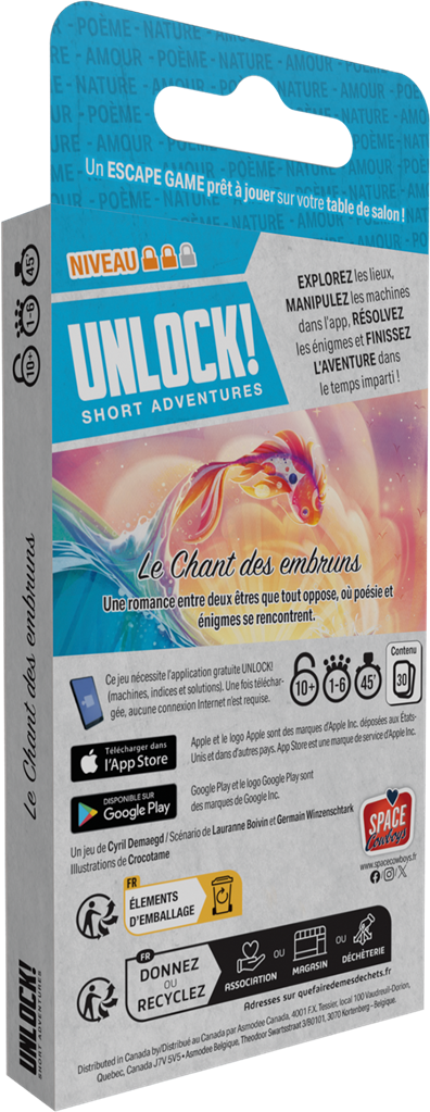 Unlock! Short Adventure : Le chant des embruns