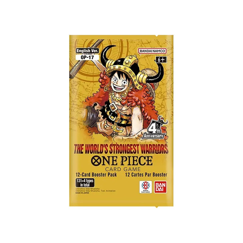 One Piece OP17 - The World’s Strongest Warriors FR (24 boosters)