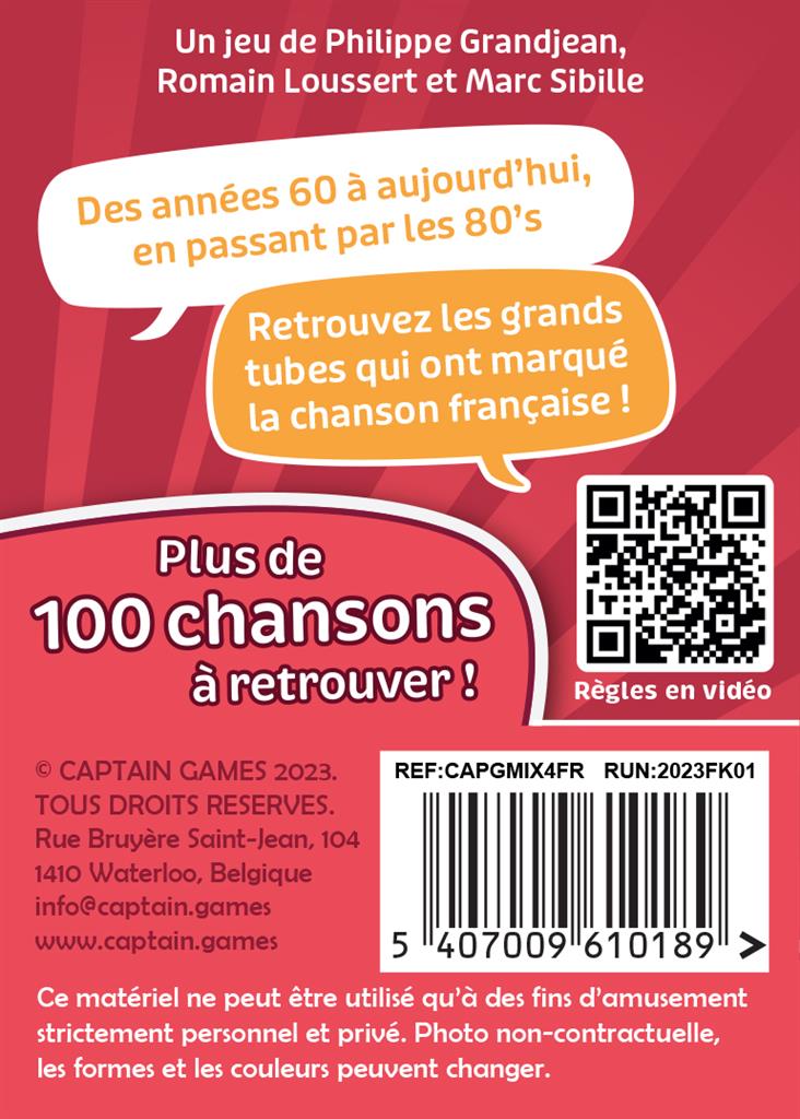 Mixit Edition Rouge