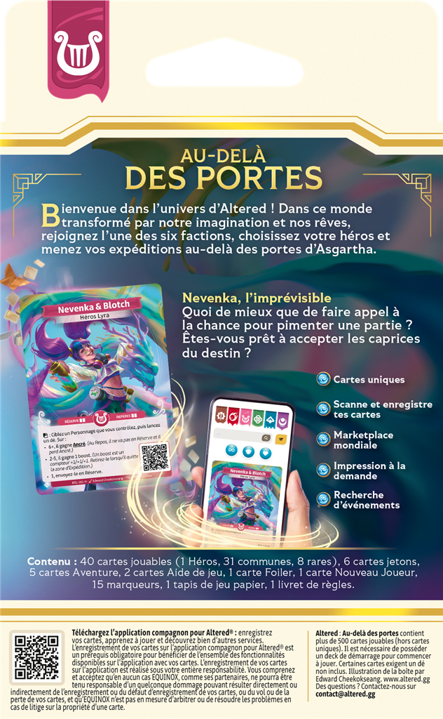 Altered : Starter Deck - Nevenka (Lyra)