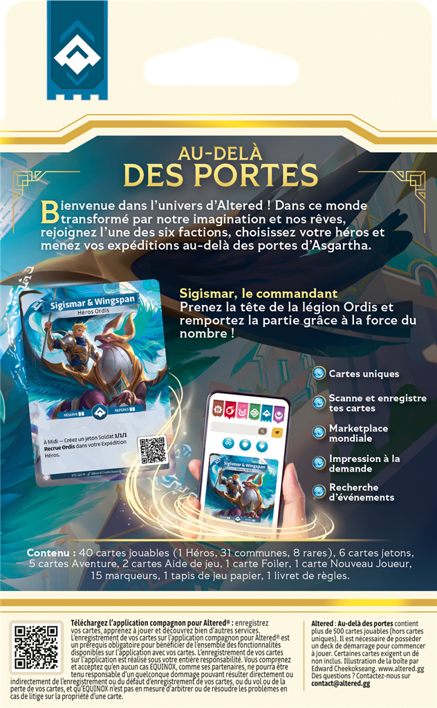Altered : Starter Deck - Sigismar (Ordis)
