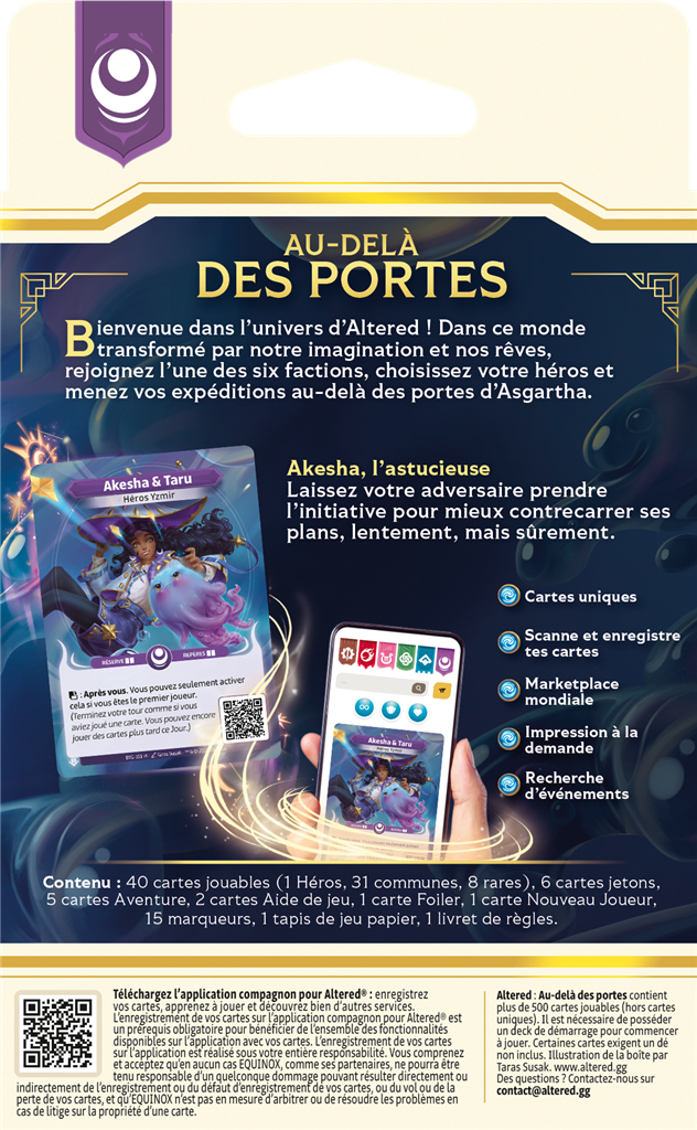Altered : Starter Deck - Akesha (Yzmir)