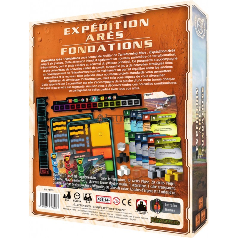Terraforming Mars Expédition Ares Fondations