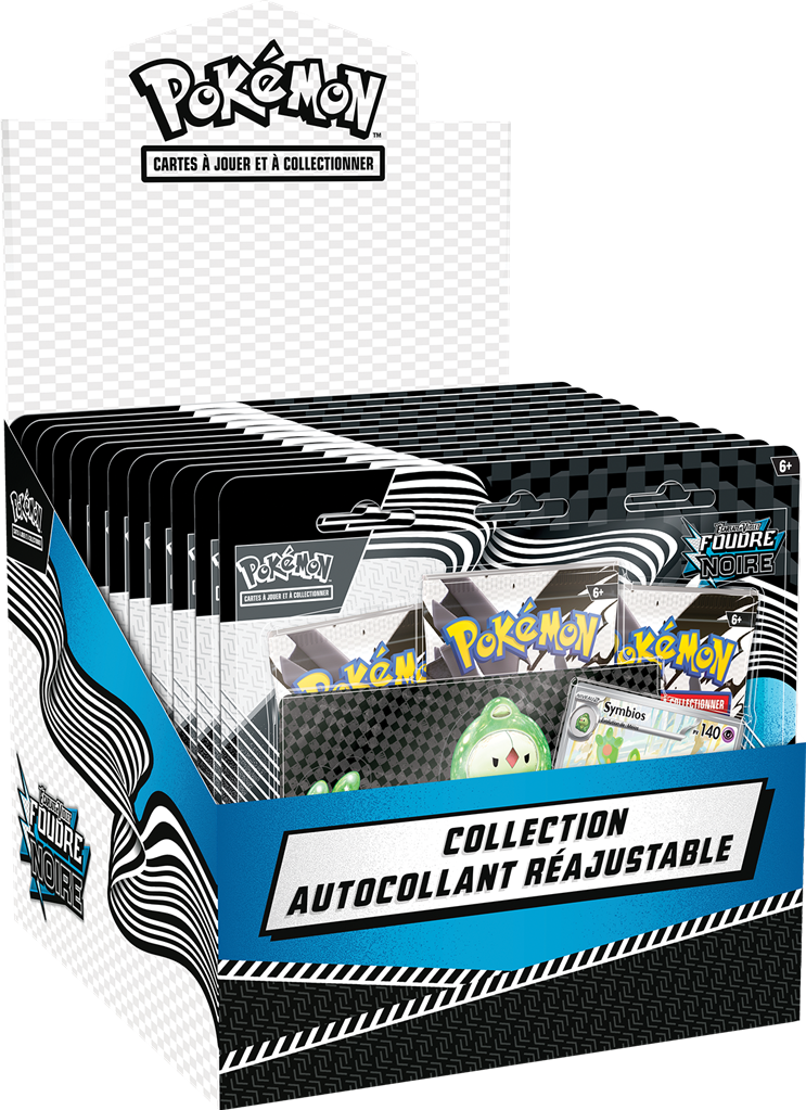 Pokémon: Tech Sticker 3-Pack Foudre Noire