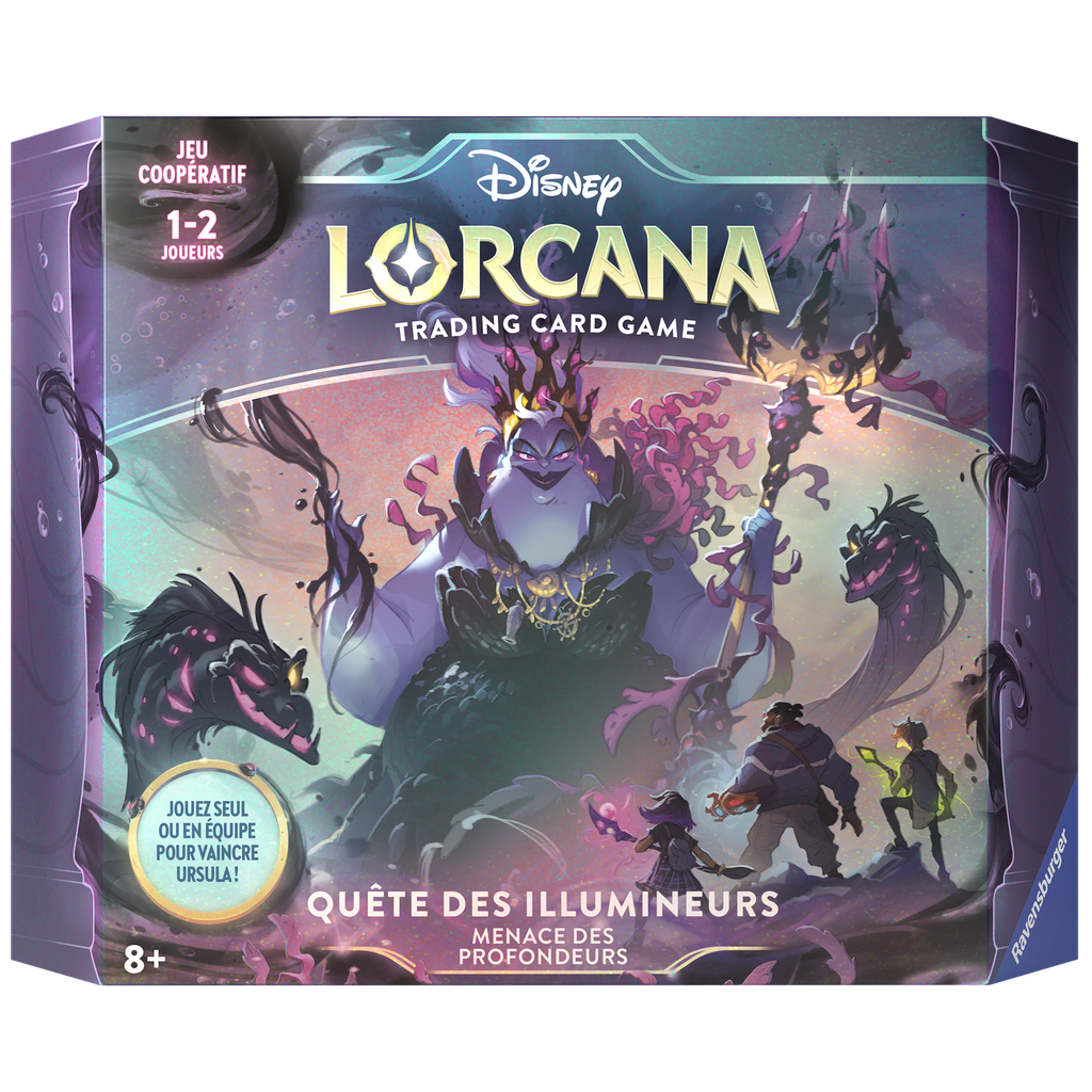 [11.098.358] Disney Lorcana set4: Menace des profondeurs : Coffret Quête des Illumineurs