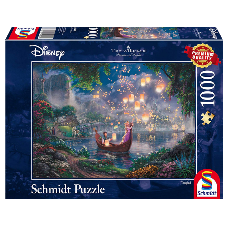 Puzzle Disney 1000 pcs - Raiponce