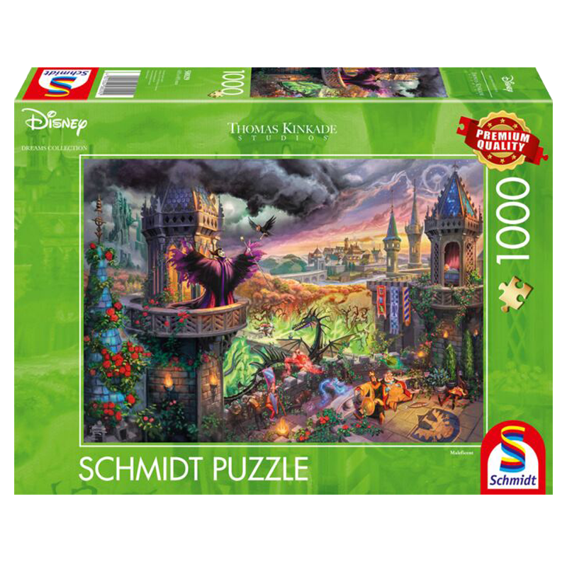 Puzzle Disney 1000 pcs - Maléfique 