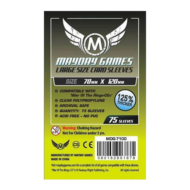 [MDG-7100] Sleeves 70x120 Tarot Premium - Mayday