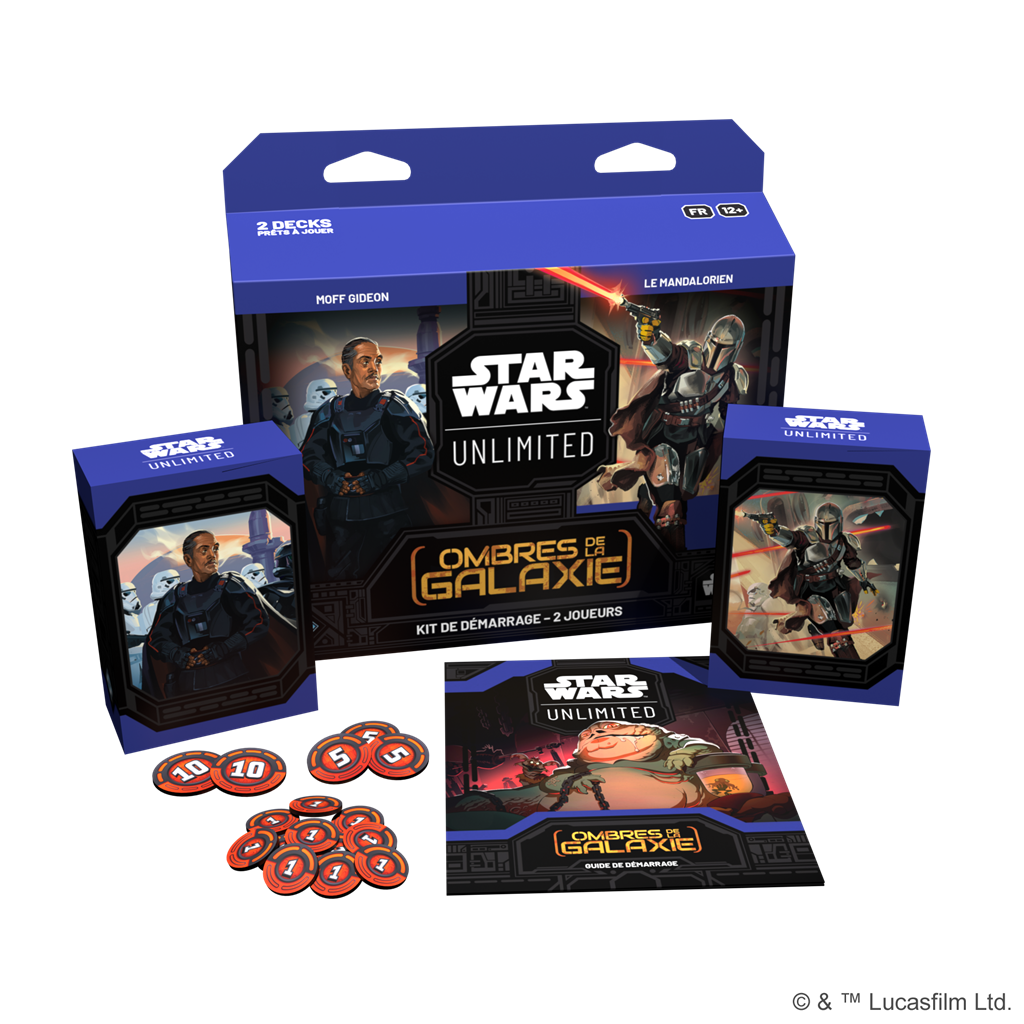 Star Wars Unlimited : Ombres de la Galaxie – Starter 2 joueurs FR