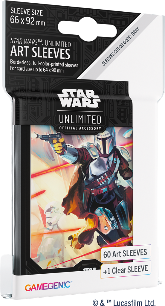 GG : Star Wars Unlimited Art Sleeves : Mandalorian