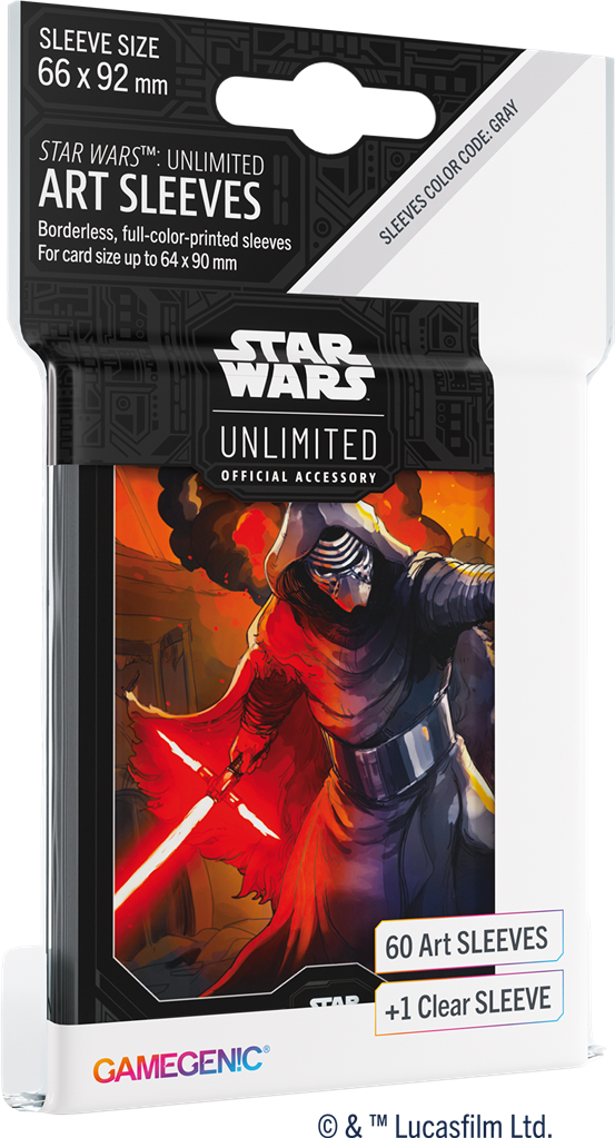 GG : Star Wars Unlimited Art Sleeves : Kylo Ren