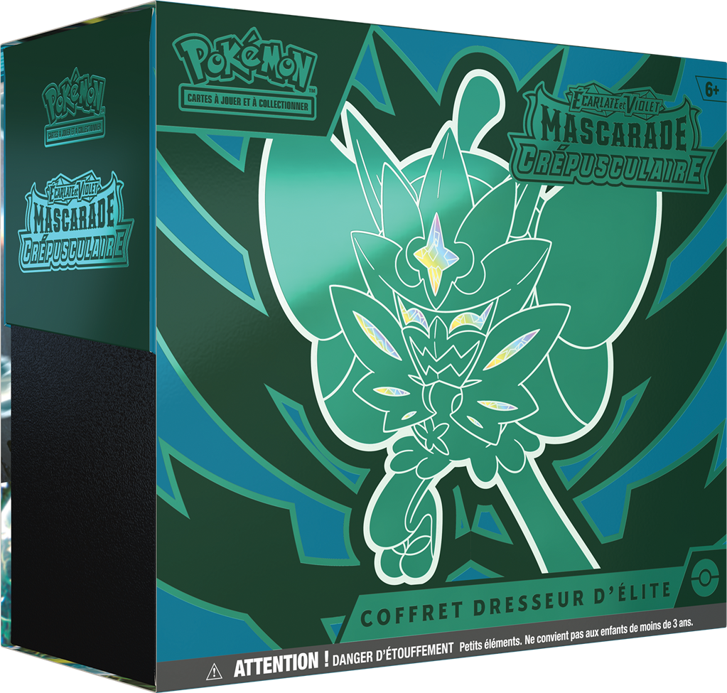 Pokémon EV06 : Mascarade Crépusculaire - coffret Dresseur d'Elite (ETB)