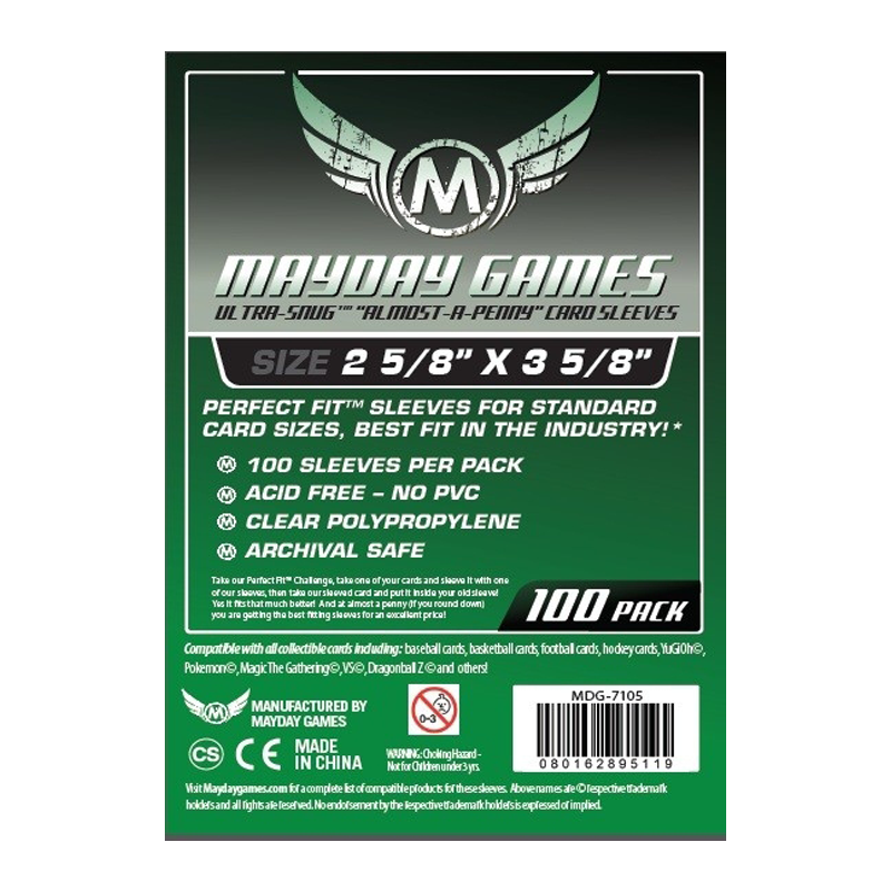 Sleeves 63,5x88 perfect fit "Almost a Penny”