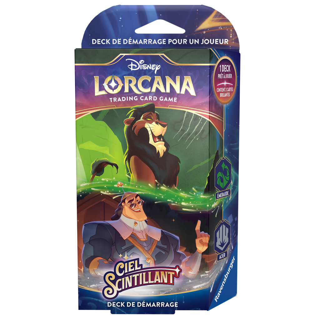 Disney Lorcana set 5: Starters Scar & Kronk