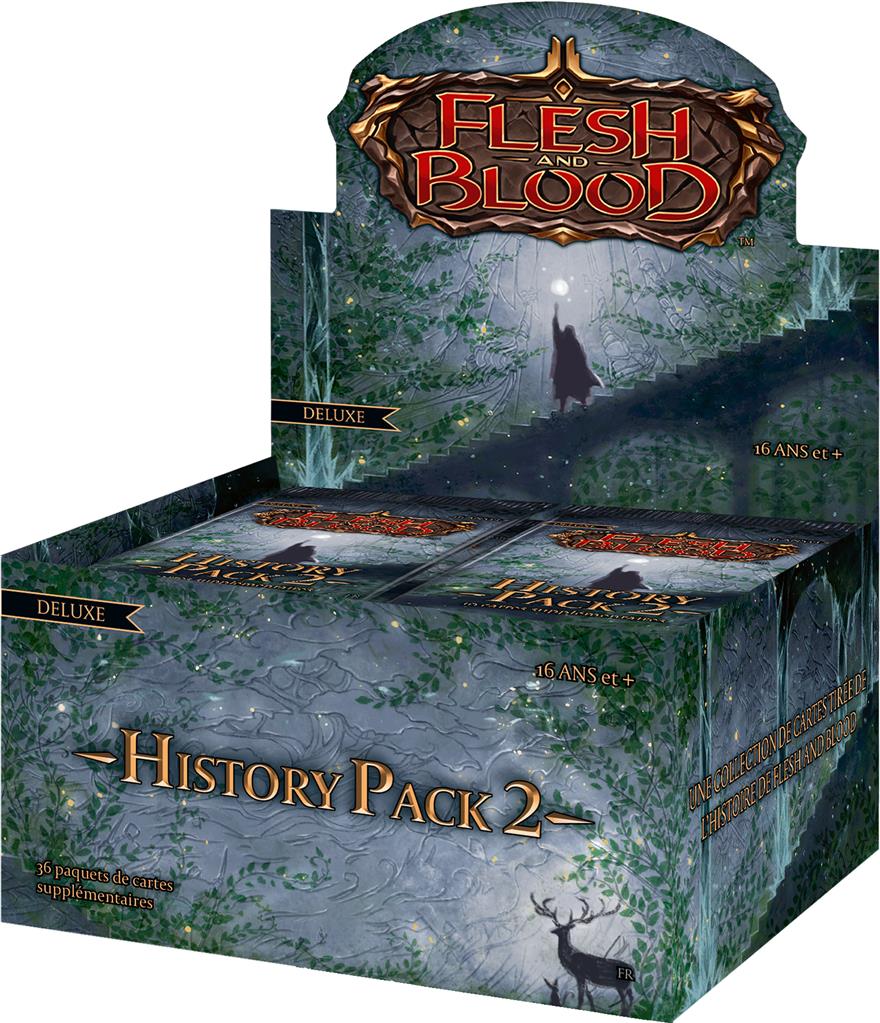 [FABHIS202FR] Flesh and Blood : History Pack 2 - Black Label Display FR (36 Boosters)