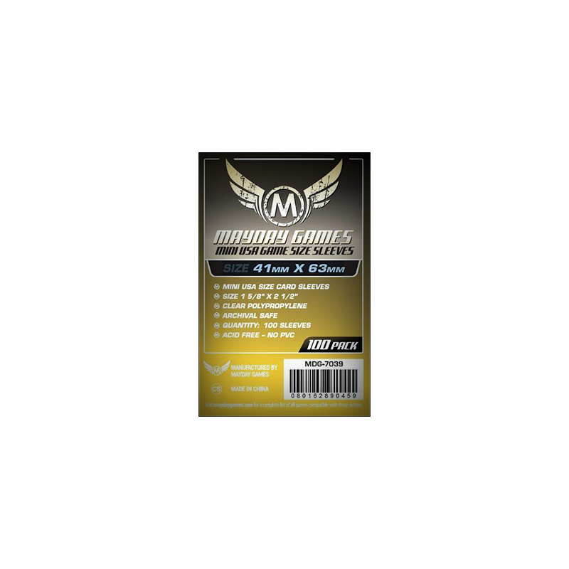 [MDG-7039] Sleeves 41x63 Standard - Mayday