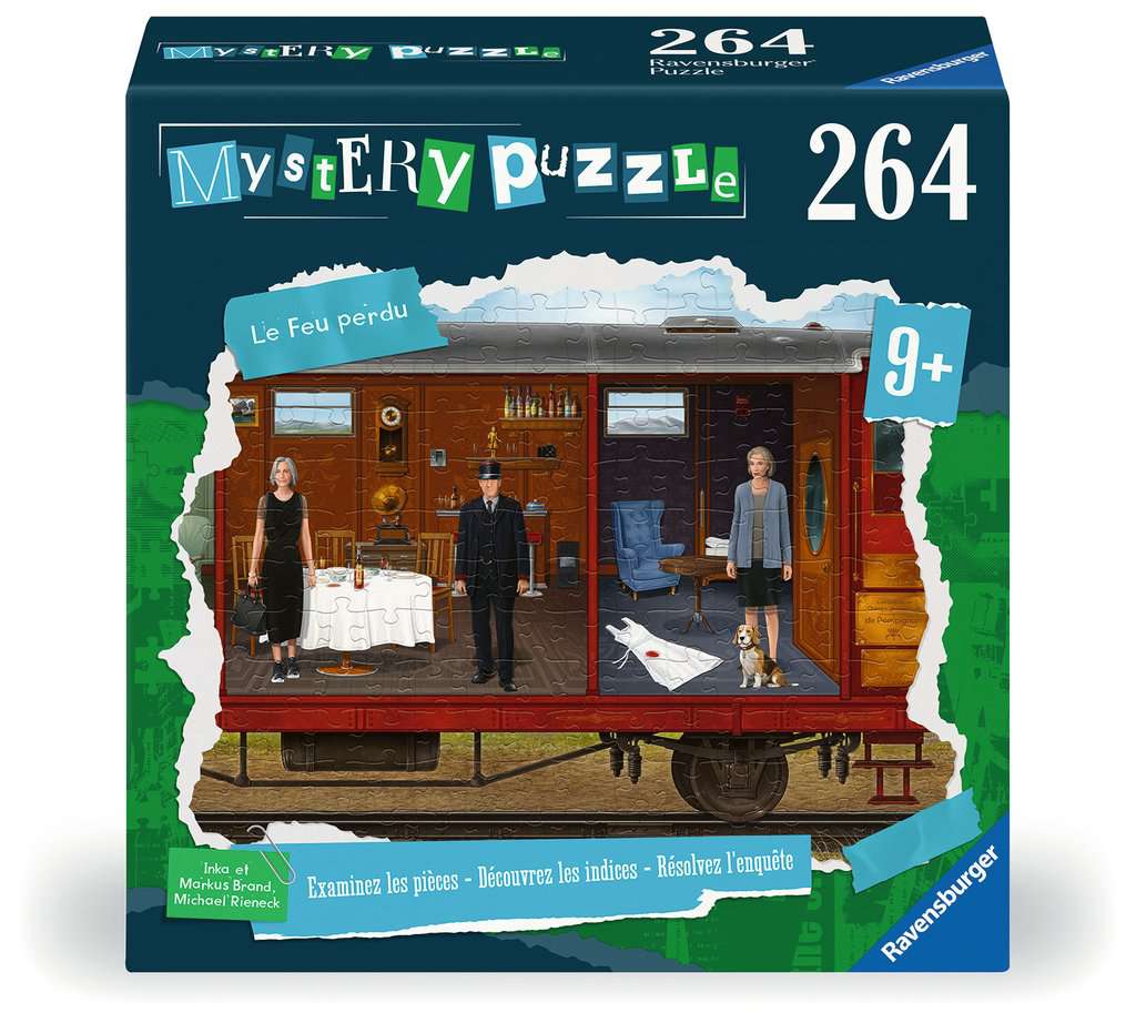 [12.001.184] Mystery Puzzle - Le Feu perdu