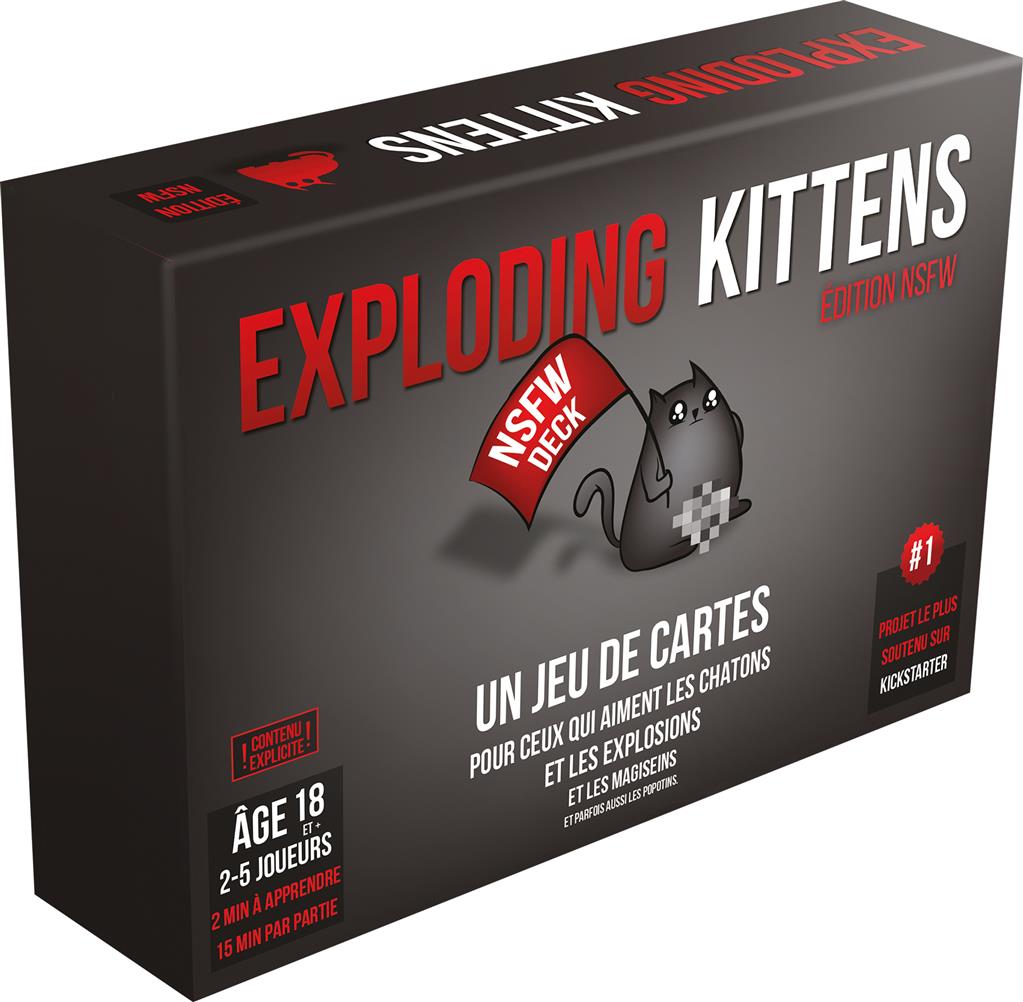 [EKIEK02FR] Exploding Kittens : NSFW Edition