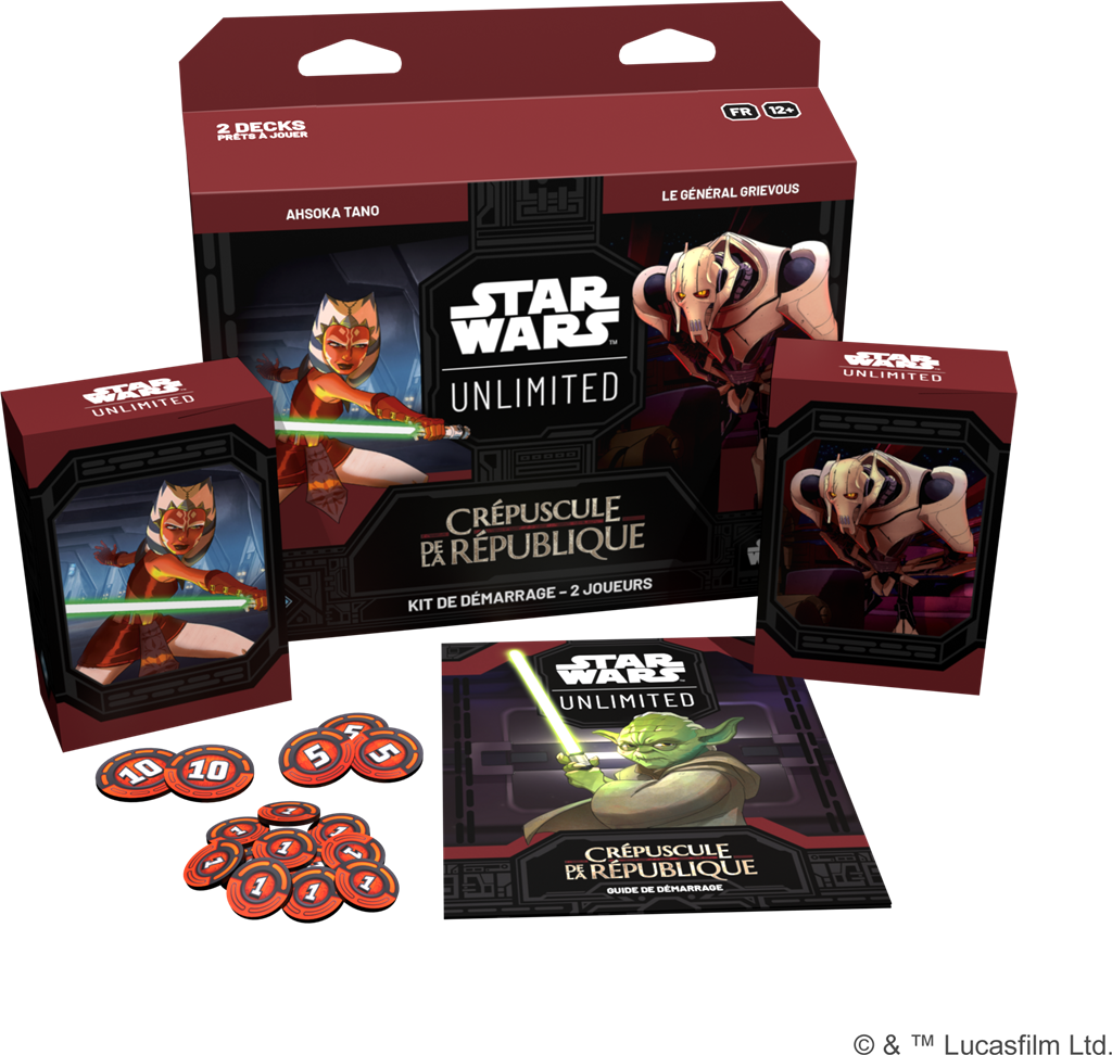 Star Wars Unlimited : Crépuscule de la République Kit 2J