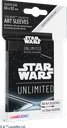 GG : Star Wars Unlimited Art Sleeves : Card Back Black
