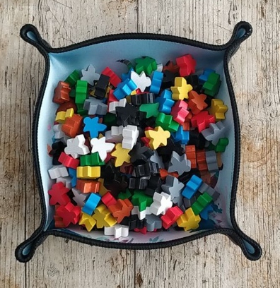 [meupleboisaleatoire] Meeple en bois- 17mm- aléatoire