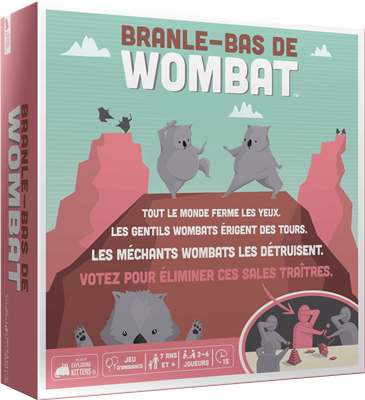 [EKIWOM01FR] Branle-Bas de Wombat
