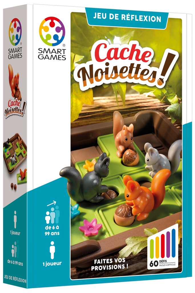 SmartGames : Cache Noisettes !