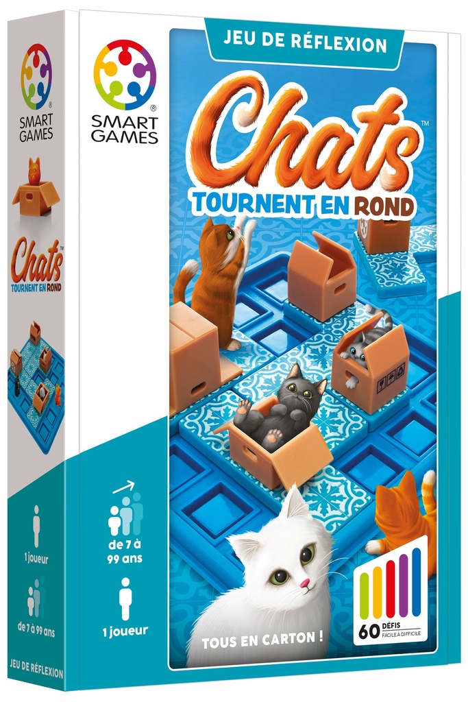 SmartGames : Chats Tournent En Rond
