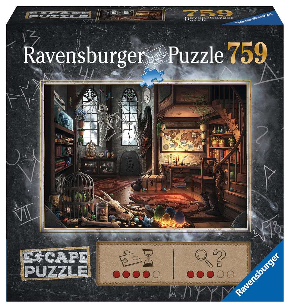Escape puzzle - L'antre du dragon
