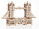Tower Bridge petite maquette 3D mobile en bois