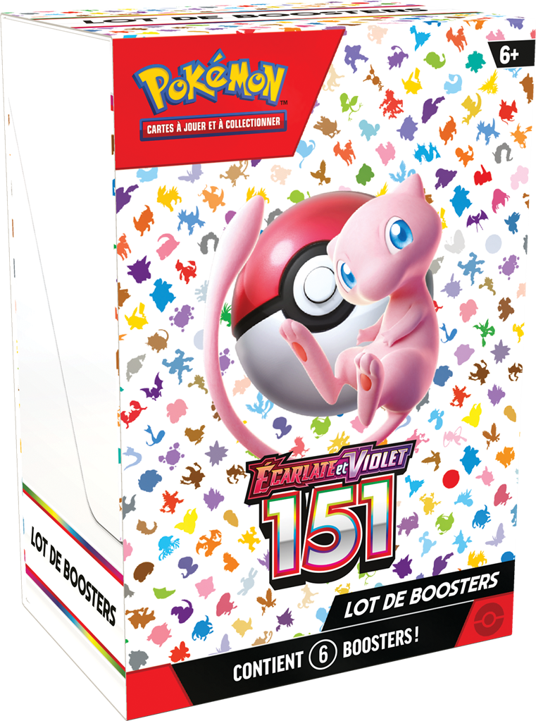 Pokémon EV3.5 : Bundle de 6b. Pokémon 151 W