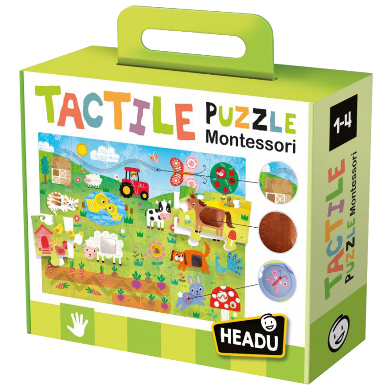 [PIX697] Tactile Puzzle Montessori