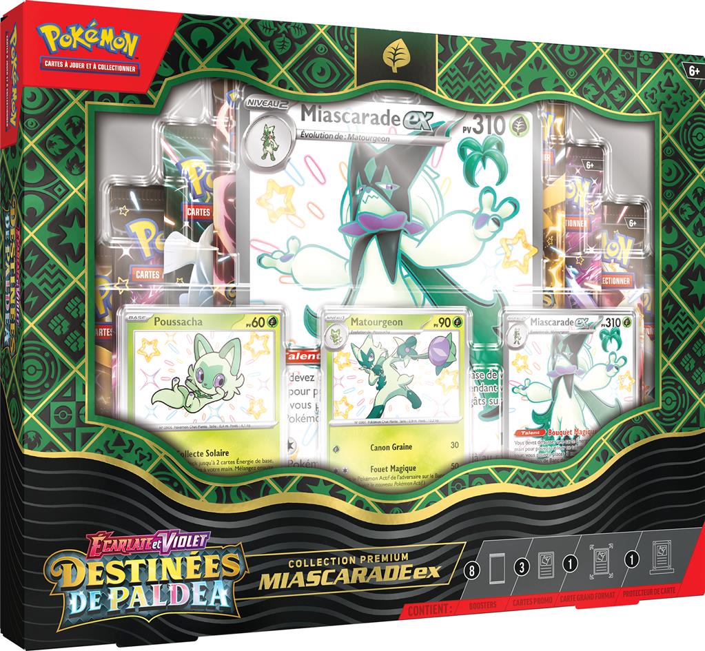 Pokémon EV045 : Coffret Premium Mascarade ex 