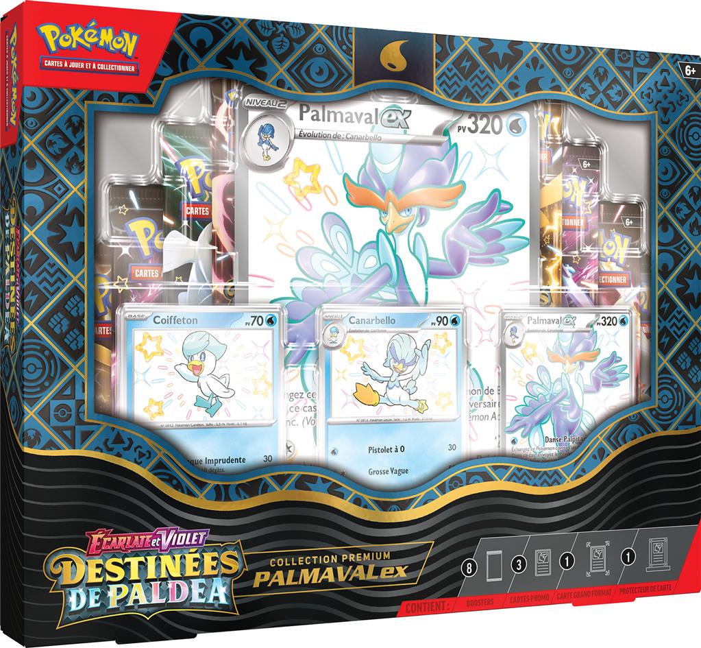 Pokémon EV045 : Coffret Premium Palmaval ex