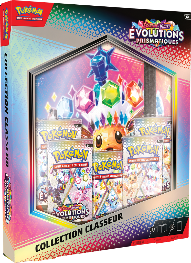 Pokémon : Portfolio (A4-9 pochettes) + 5 boosters