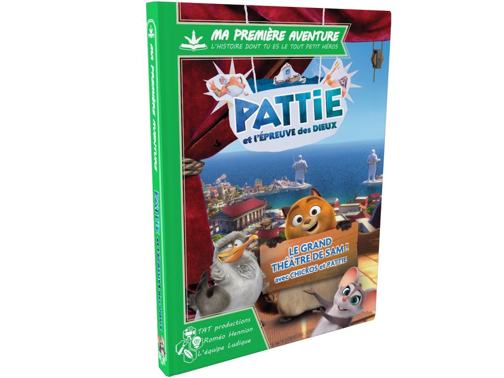 Ma 1ere aventure : Pattie et l'épreuve des dieux