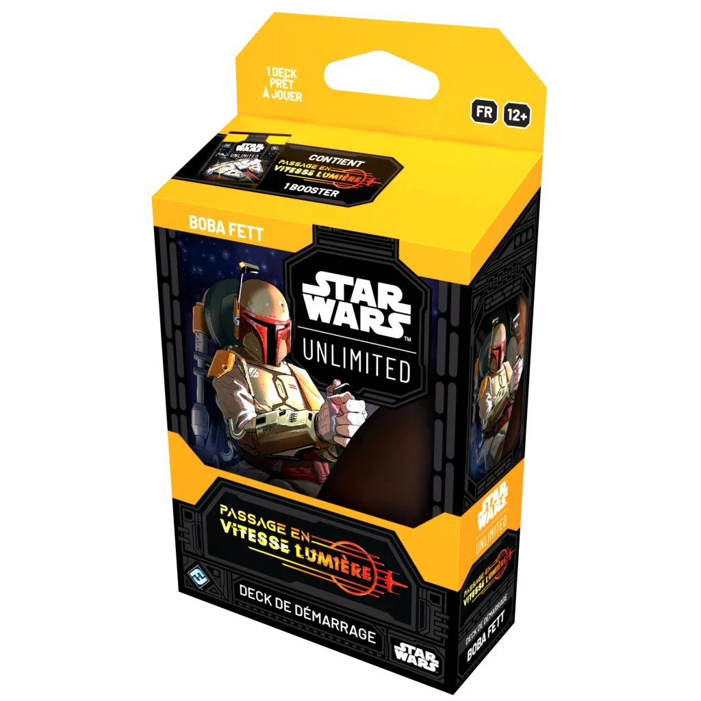 Star Wars Unlimited : Passage en Vitesse Lumière Deck 1J Boba Fett FR