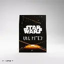 GG : Star Wars Unlimited Art Sleeves : Card Back Orange
