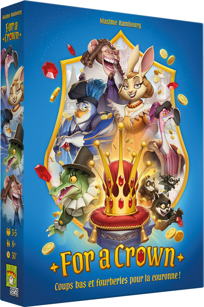 For A Crown + 5 tuiles "Objet Précieux"