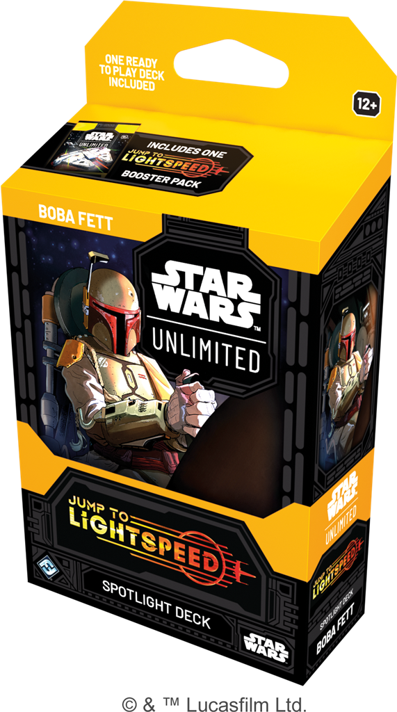[FFGSWH0400EN_BobaFett] Star Wars Unlimited : Jump to Lightspeed Deck 1J Boba Fett EN