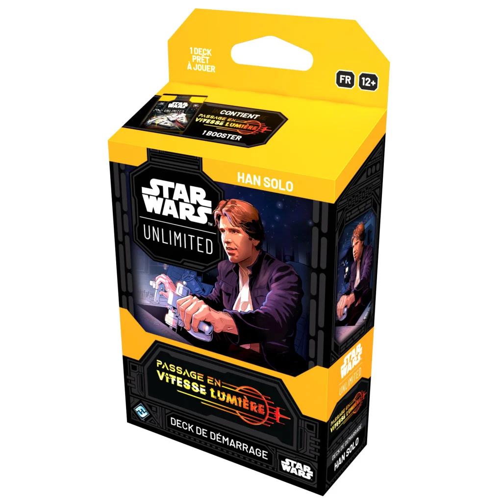 [FFGSWH0400EN_HanSolo] Star Wars Unlimited : Jump to Lightspeed Deck 1J Han Solo EN