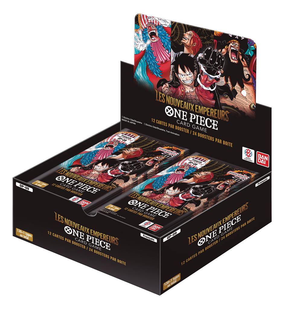 One Piece : OP09 - Les nouveaux empereurs - Display (24 boosters) FR